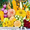 جدیدترین نمونه‌های تزیین میوه شب یلدا