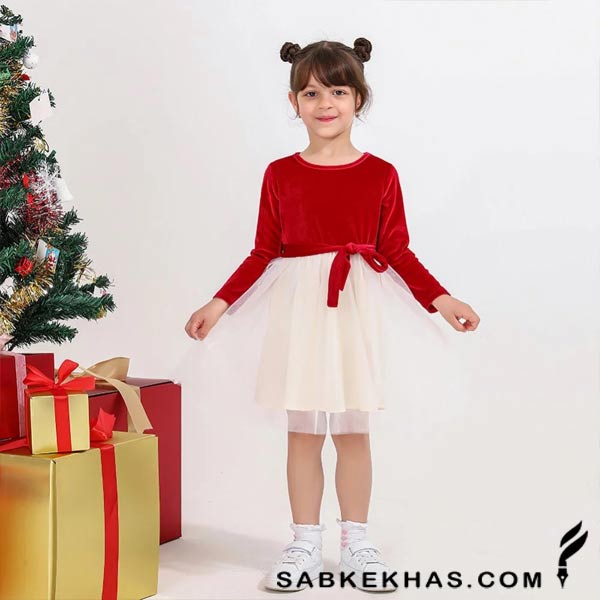 لباس دخترانه کریسمس لباس دخترانه کریسمس