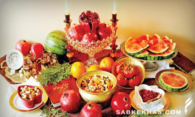 سفره شب یلدا مدرن سفره شب یلدا مدرن
