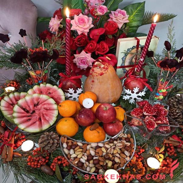 چیدمان سفره شب یلدا چیدمان سفره شب یلدا