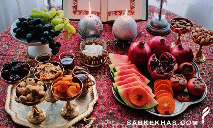 سفره شب یلدا سفره شب یلدا