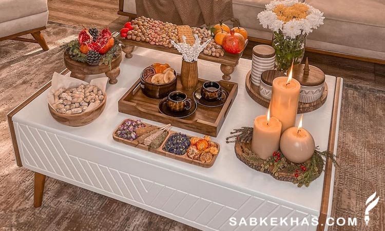 سفره شب یلدا امسال سفره شب یلدا امسال
