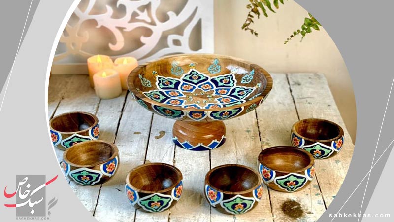 ظرف چوبی هفت سین