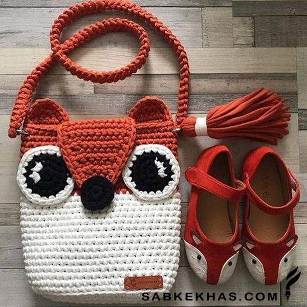 مدل کیف بافتنی بچه گانه