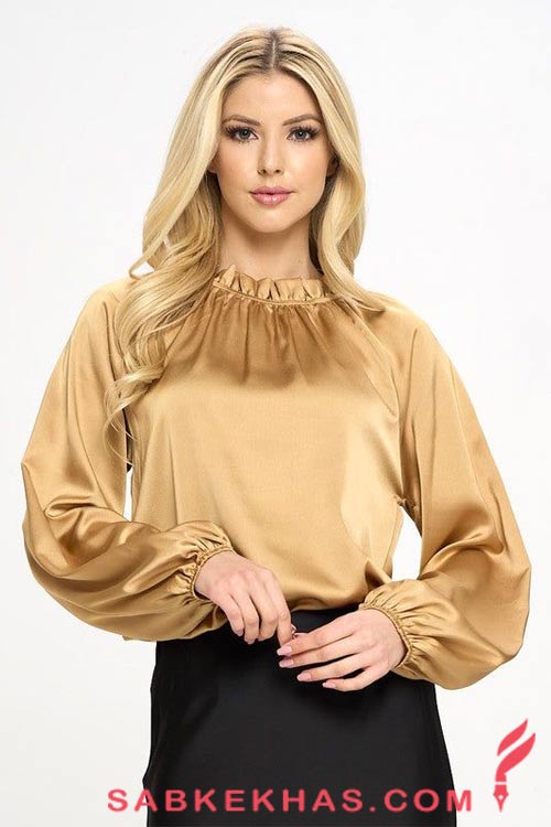 شومیز ساتن شومیز ساتن