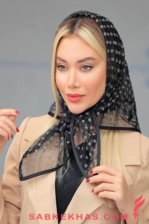 مدل بستن روسری دخترانه