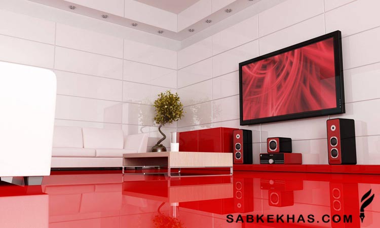 تی وی وال ساده و شیک تی وی وال ساده و شیک