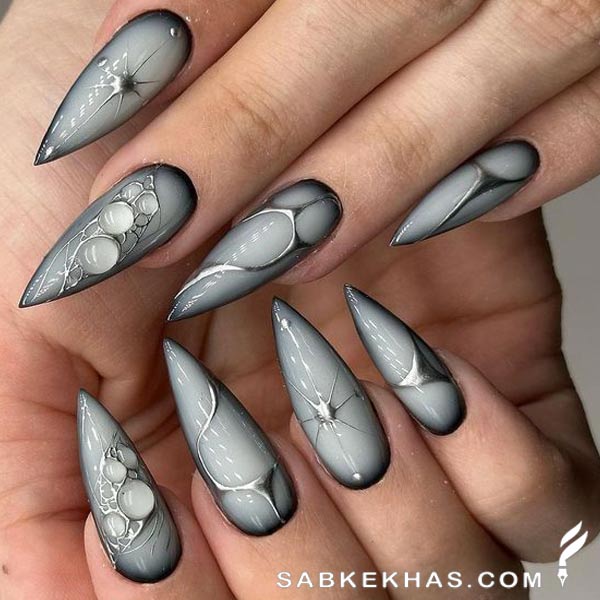 طراحی‌های ناخن سه بعدی