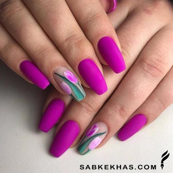 رنگ لاک سرخابی جیغ رنگ لاک سرخابی جیغ