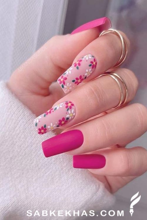 رنگ لاک سرخابی جیغ رنگ لاک سرخابی جیغ