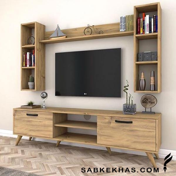شلف دیواری برای پذیرایی