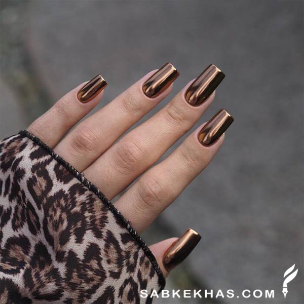 طراحی ناخن به سبک پاییزی