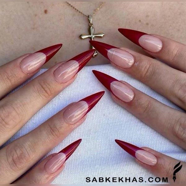 لاک زرشکی براق لاک زرشکی براق