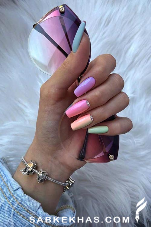 لاک ناخن شب رنگ