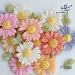 شمع گل بابونه – ۵ عددی