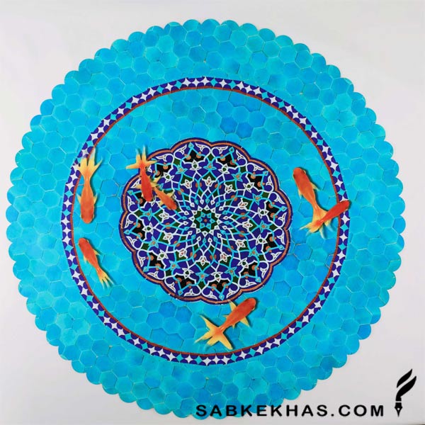 حوض ماهی سه بعدی