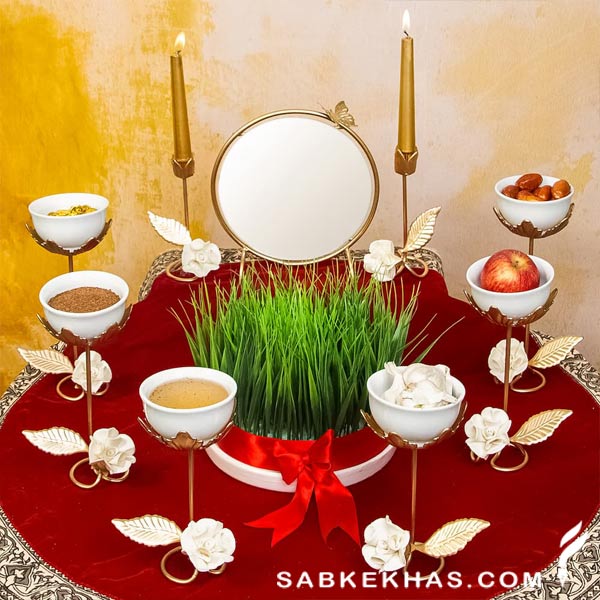 تزیین سفره هفت سین 1404 تزیین سفره هفت سین 1404