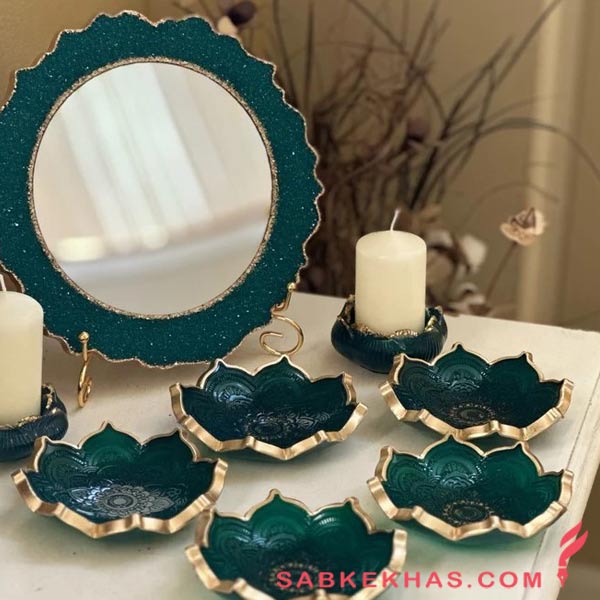 ظروف سفره هفت سین سفالی ظروف سفره هفت سین سفالی
