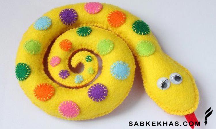 الگوی مار عروسکی الگوی مار عروسکی