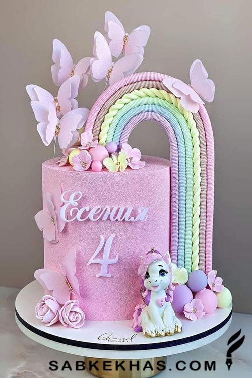 کیک تولد طرح Pony کیک تولد طرح Pony