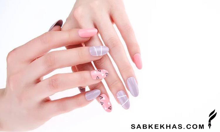 ایده طراحی ناخن خاص