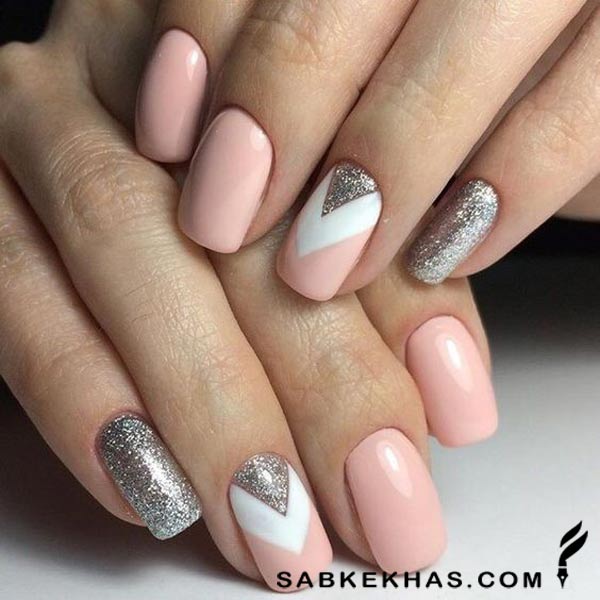 طراحی هندسی برای ناخن 