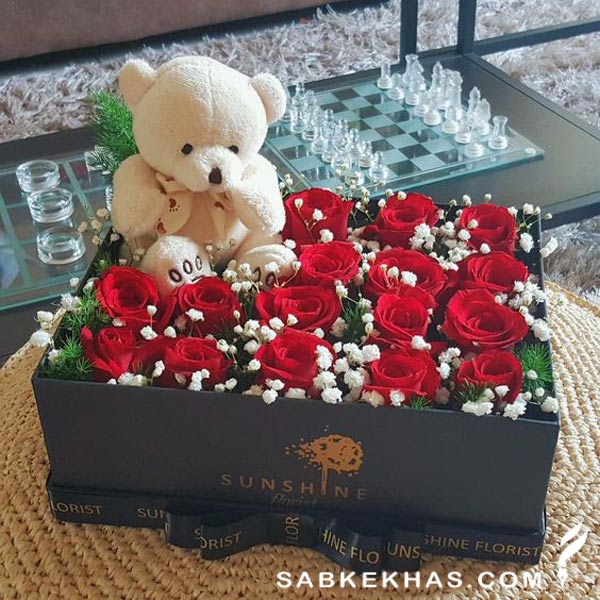 باکس گل ولنتاین باکس گل ولنتاین