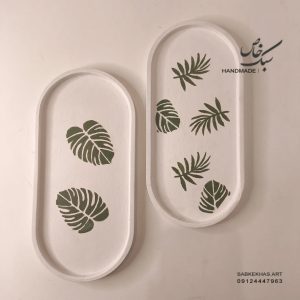 سینی بیضی سنگ مصنوعی