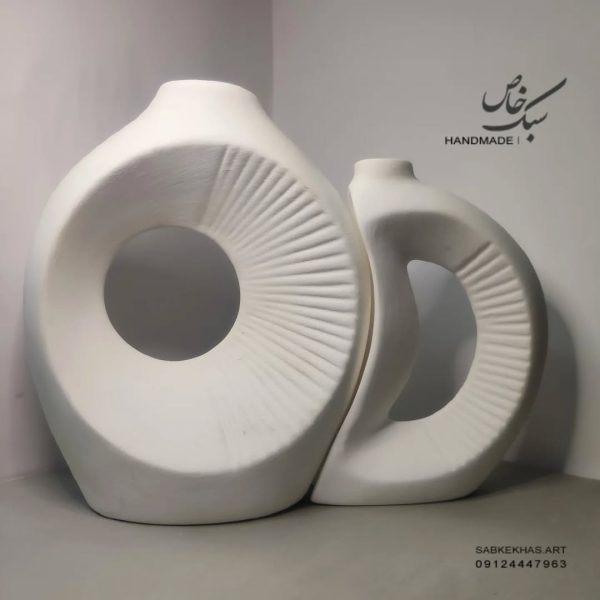 گلدان دو تکه