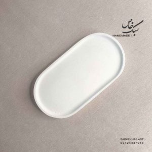 سینی بیضی سنگ مصنوعی