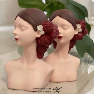مجسمه نیم تنه دختر