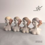 مجسمه نیم تنه دختر