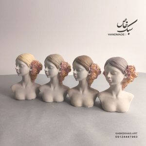مجسمه نیم تنه دختر