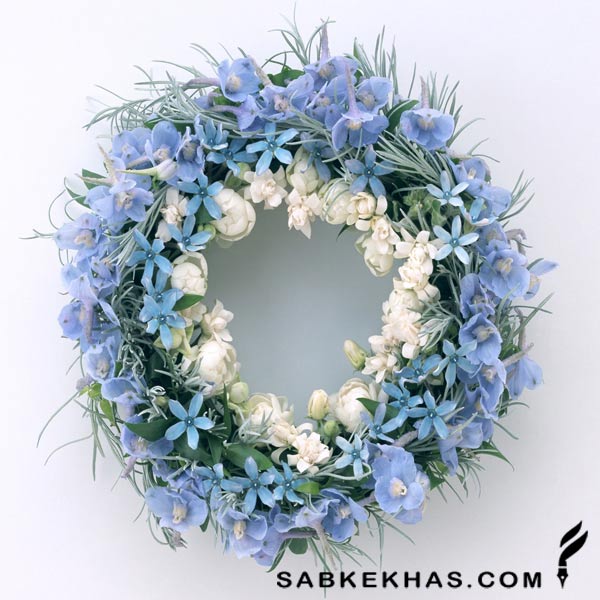 حلقه گل طبیعی حلقه گل طبیعی
