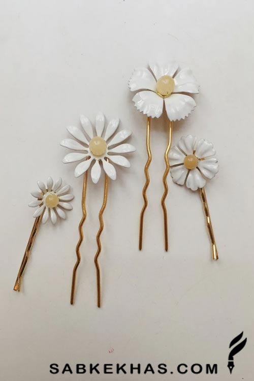 اکسسوری طرح بابونه اکسسوری طرح بابونه
