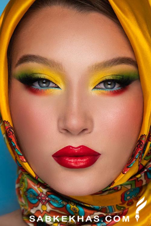 مدل آرایش چشم جذاب مدل آرایش چشم جذاب