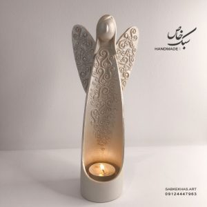مجسمه و جاشمعی فرشته اسلیمی