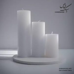 ست شمع استوانه ساده