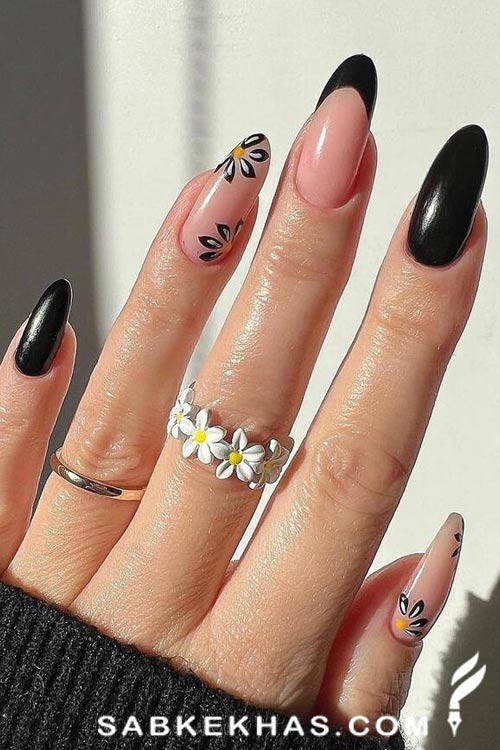 مدل ناخن ساده برای محرم