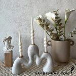 شمعدان سه شعله دفرمه