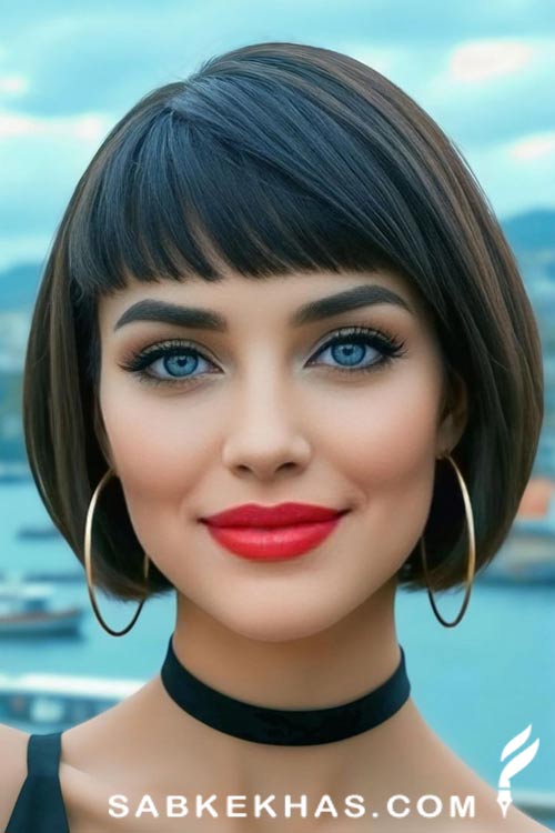 موی باب زنانه موی باب زنانه