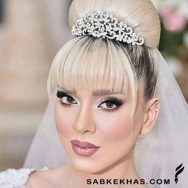 شینیون مو بسته عروس شینیون مو بسته عروس