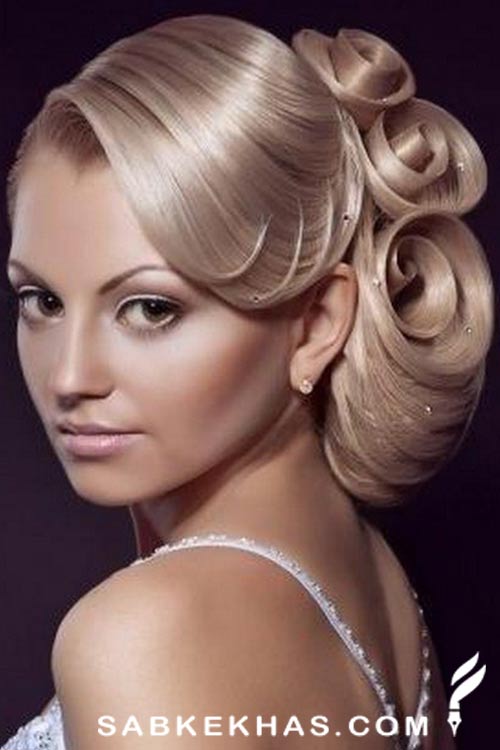 مدل مو عروس جدید بسته مدل مو عروس جدید بسته