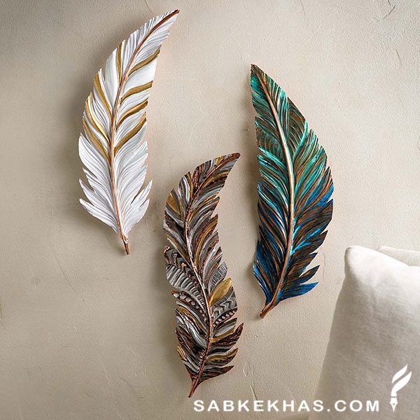 دیوارکوب زیبا طرح برگ