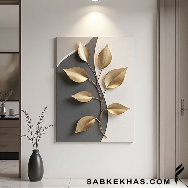 تابلو دیواری طرح برگ