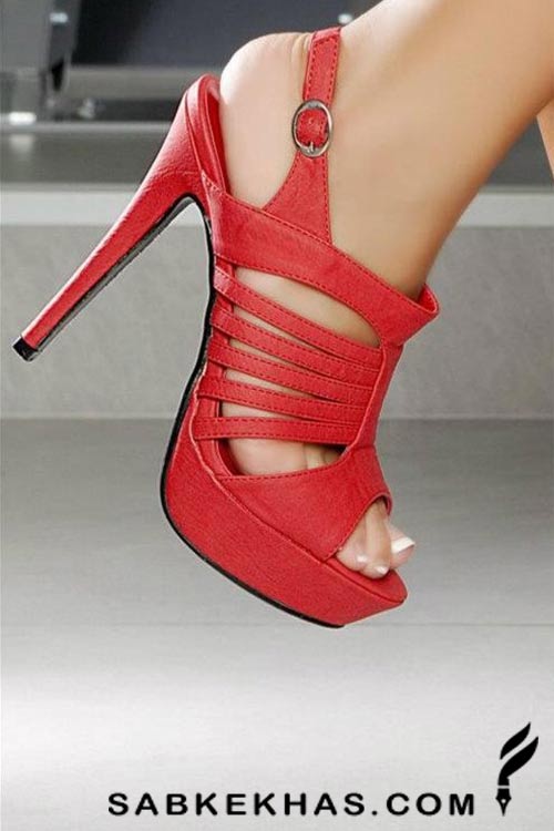 کفش پاشنه بلند دخترانه برای عروسی