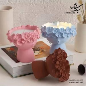 گلدان گل به سر كوچك