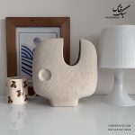 گلدان بافت دار دو تیکه