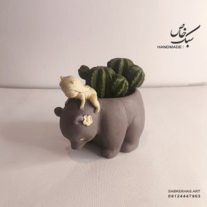 گلدان فانتزی طرح خرس