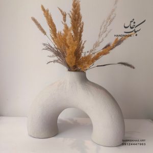 گلدان نیمه دوناتی کوچک